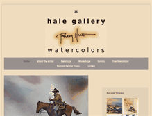 Tablet Screenshot of halegallery.com